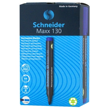 Schneider Maxx Permanent Marker 2-3mm blue