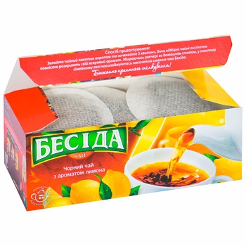 Besida lemon black tea 26pcs - buy, prices for Tavria V - photo 4