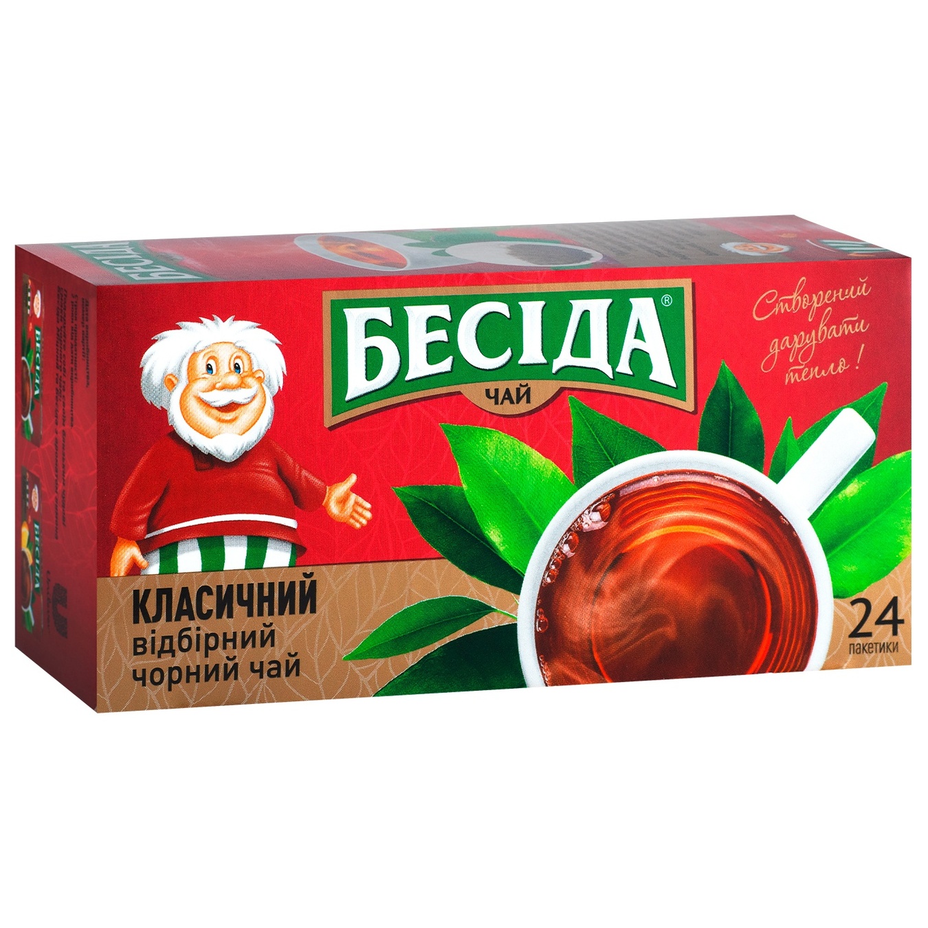 

Чай черный Беседа Классический отборный 24шт*1,7г