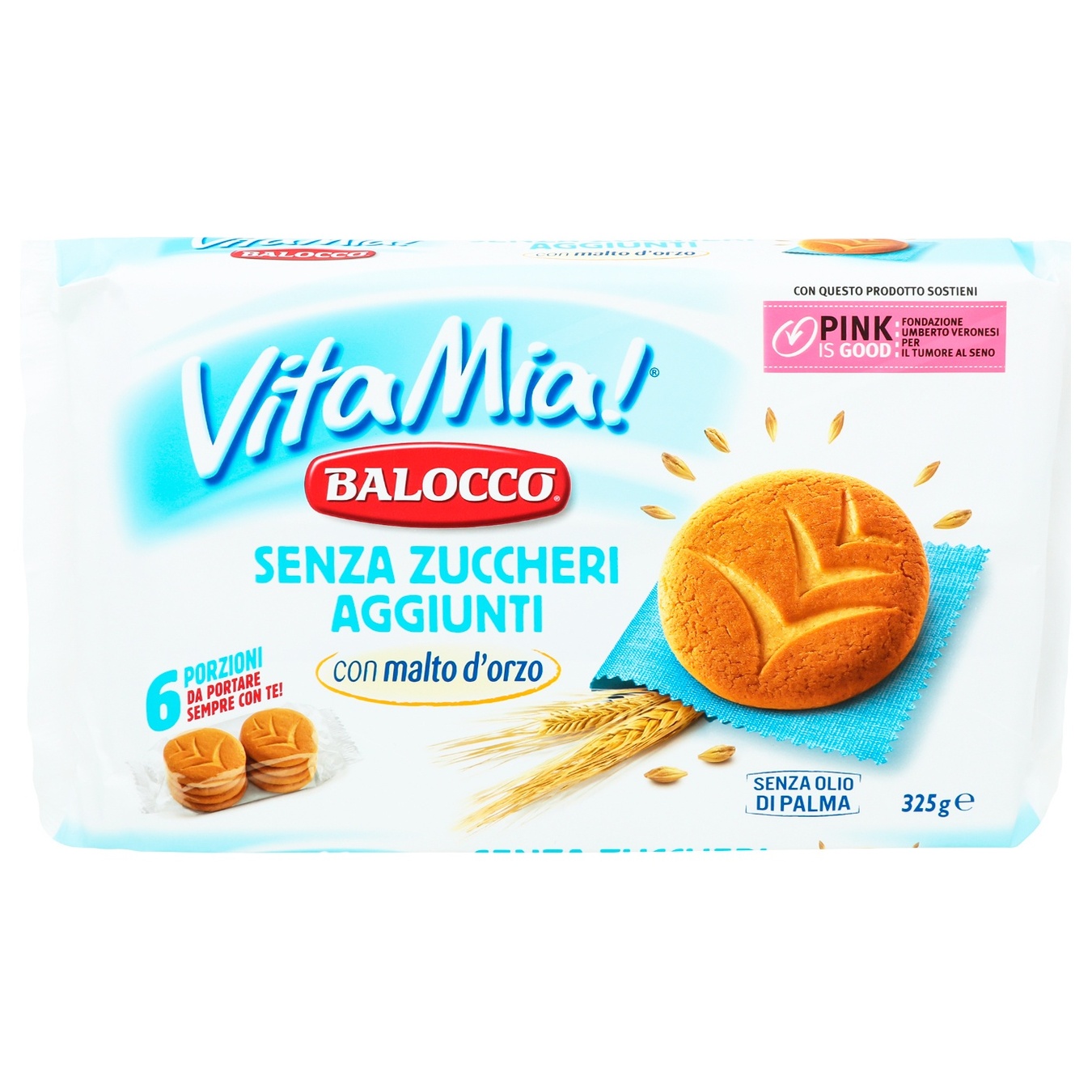 

Печенье Balocco Vita Mia! без сахара 325г