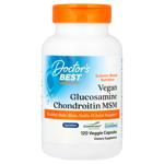 Глюкозамин, хондроитин МСМ, Glucosamine Chondroitin MSM, Doctor's Best, 120 капсул