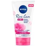 Гель, скраб и маска Nivea Rose Care 3в1 150мл