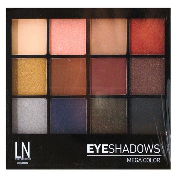 LN Professional Mega Color Set of Eyeshadows 12g - buy, prices for - photo 1