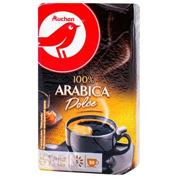 Auchan Arabica Dolce Ground Coffee 250g - buy, prices for Auchan - photo 1