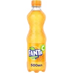 Напій газований Fanta Апельсин 0,5л