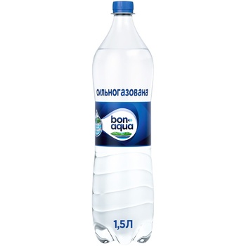 Bonaqua Highly Carbonated Mineral Water 1.5l - buy, prices for Vostorg - photo 1