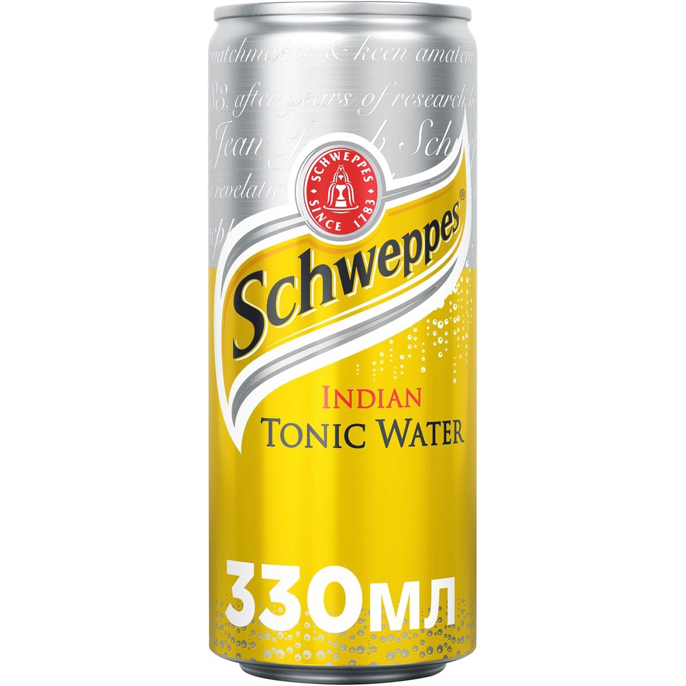 

Напиток Schweppes Indian Tonic безалкогольный сильногазированный ж/б 330мл