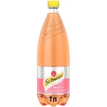 Напиток газированный Schweppes Pink Grapefruit сокосодержащий 1л