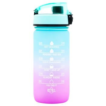 ZED Colored Water Bottle with Measuring Scale - buy, prices for EKO Market - photo 5