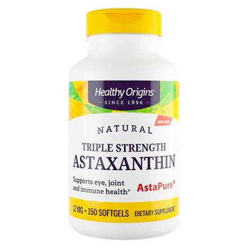 Healthy Origins Astaxanthin 12mg 150 softgels