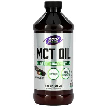 Масло МСТ, (MCT Oil), Now Foods, 473 мл - купити, ціни на Біотус - фото 1