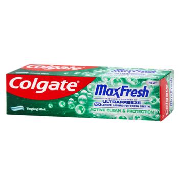 Colgate Max Fresh Ultrafrze Active Clean&Protect Toothpaste 75ml - buy, prices for COSMOS - photo 2