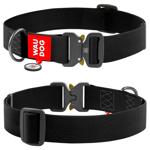 Collar WAUDOG Waterproof нашийник для собак XXL - чорний