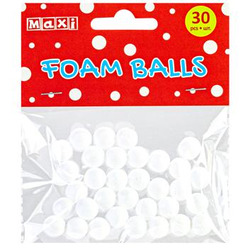 НАБІР З ПІНОПЛАСТ КУЛЬКА 1СМ 3 - купити, ціни на Auchan - фото 1