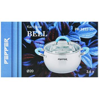 Pepper Bell Saucepot 20cm 3.6l - buy, prices for Auchan - photo 3