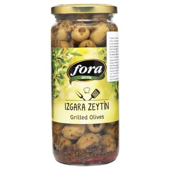 Оливки Fora грильовані з/к 230г (Туреччина) - купити, ціни на КОСМОС - фото 1