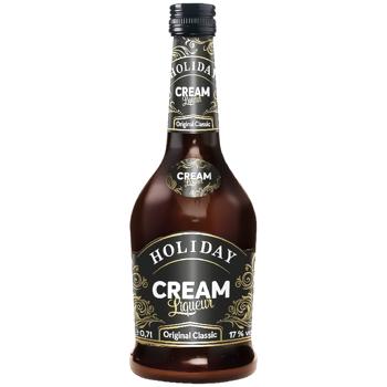 Лікер Holiday Cream Liqueur Classic with Scotch Whisky 17% 0,7л
