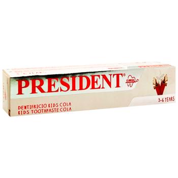 President Clinical Kids Toothpaste with Taste Coca Cola without Fluorine 3-6 years 50ml - buy, prices for Supermarket "Kharkiv" - photo 3