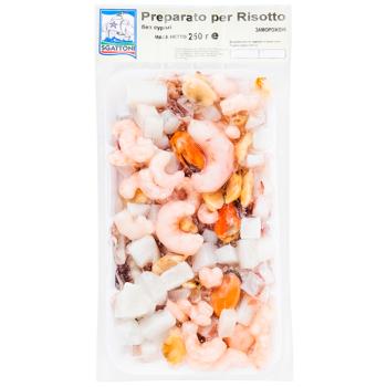 Мікс морепродуктів Сгаттоні 250г для різотто без сурімі с/м пл/у - купить, цены на Cупермаркет "Харьков" - фото 1