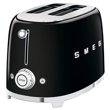 Smeg 50x Electric Black Toaster for 2 Toasts - buy, prices for WINETIME - photo 6