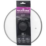 Крышка стеклянная Maxmark 26см