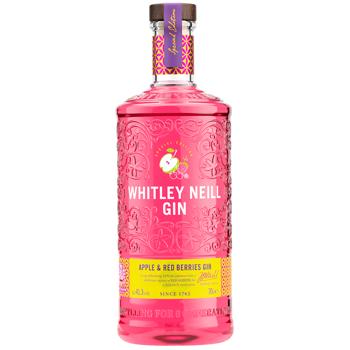 Whitley Neill Apple & Red Berries Gin 41.3% 0.7l