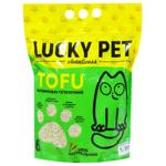 Наповнювач з тофу Lucky Pet для котячого туалету гіпоалергенний 6л