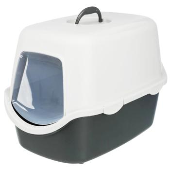 Litter box for cats Trixie closed Vico 40 x 40 x 56 cm plastic color: grey - buy, prices for - photo 1