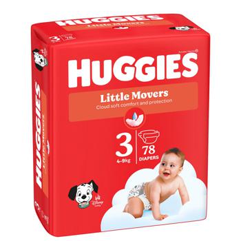 Huggies Ultra Comfort Diapers 3 5-9kg 78pcs - buy, prices for METRO - photo 2