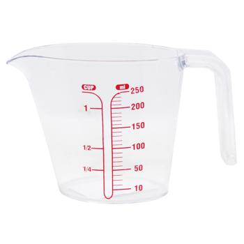 Sunplast Neon Measuring Plastic Cup 250ml - buy, prices for COSMOS - photo 1