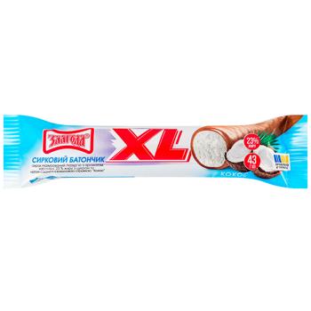 Сырок глазированный Злагода с кокосом и ароматом карамели 23% 43г