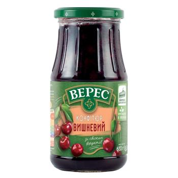 Veres Cherry Confiture 620g