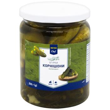 Metro Chef Pickled Gherkins 500g