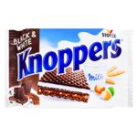 Вафлі Knoppers Black&White з начинкою 25г