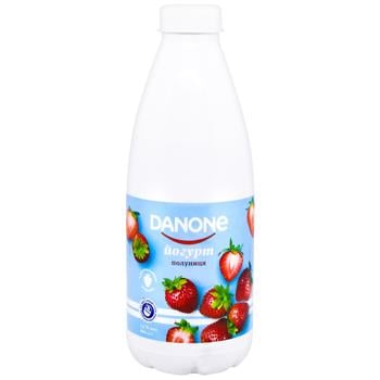 Danone Strawberry Flavored Yogurt 1.5% 800g - buy, prices for Supermarket "Kharkiv" - photo 1