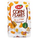 Кукурудзяні пластівці OBST з мед. та арах. 350 г (Польща)