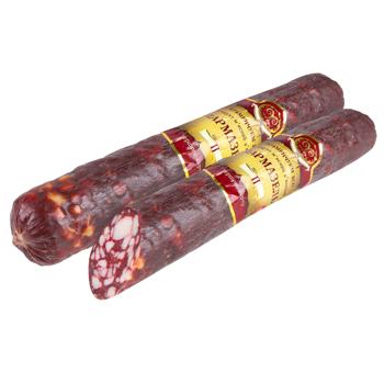 Колбаса Фарро Пармазель сырокопченая первый сорт - купить, цены на Чудо Маркет - фото 1