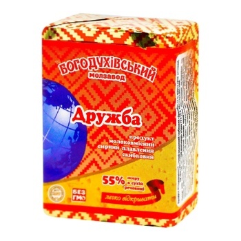 Bogoduhivskyi Molzavod Druzhba Processed Cheese Product 55% 90g - buy, prices for Chudo Market - photo 1