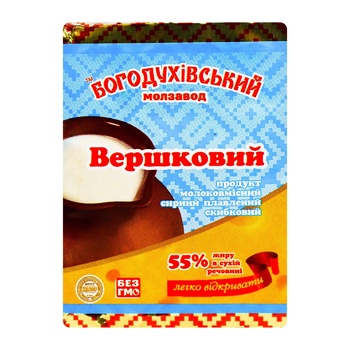 Продукт сирный Богодуховский Молзавод Сливочный 55% 90г - купить, цены на Чудо Маркет - фото 2