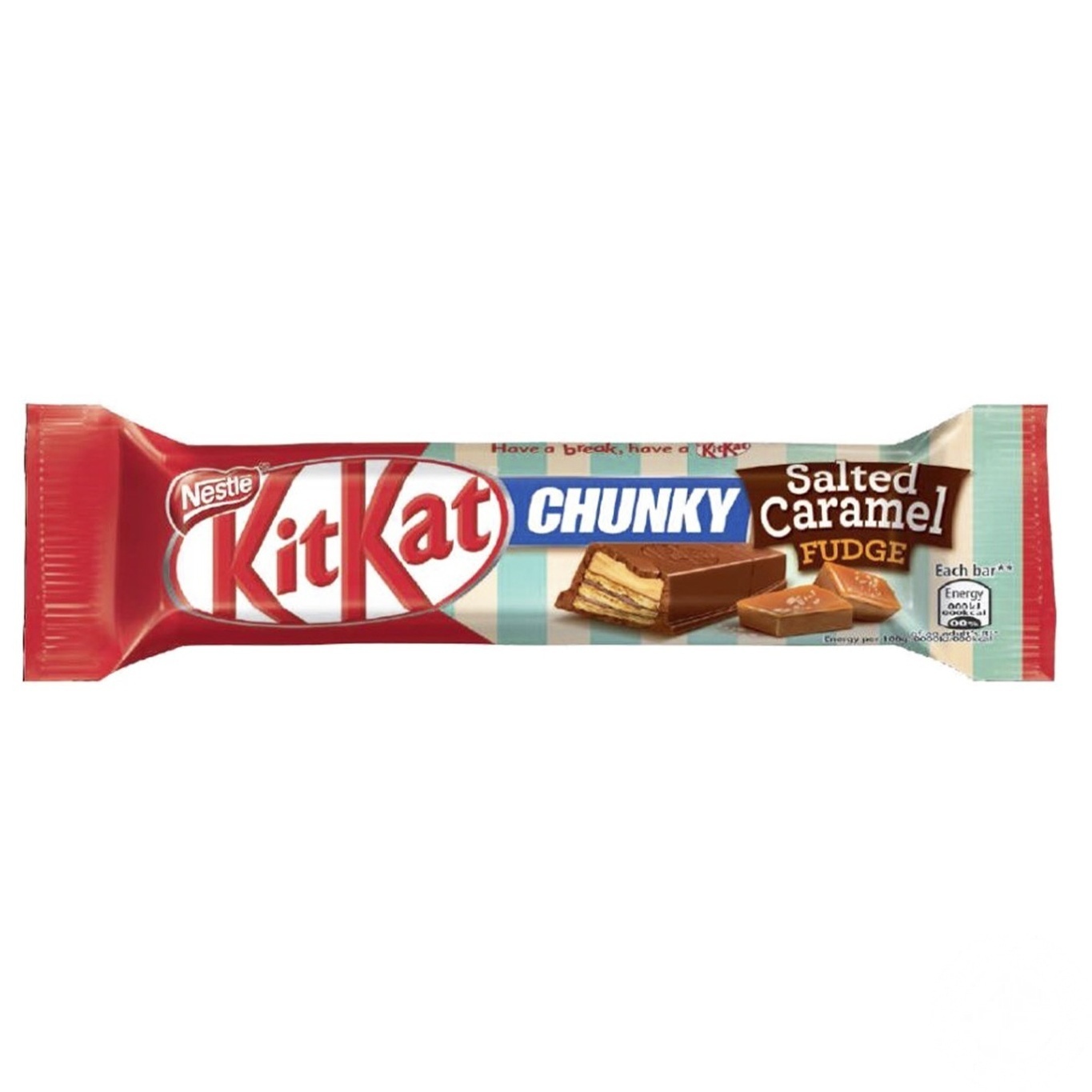 

Батончик NESTLÉ® KITKAT® Chunky Соленая карамель в молочном шоколаде 42г