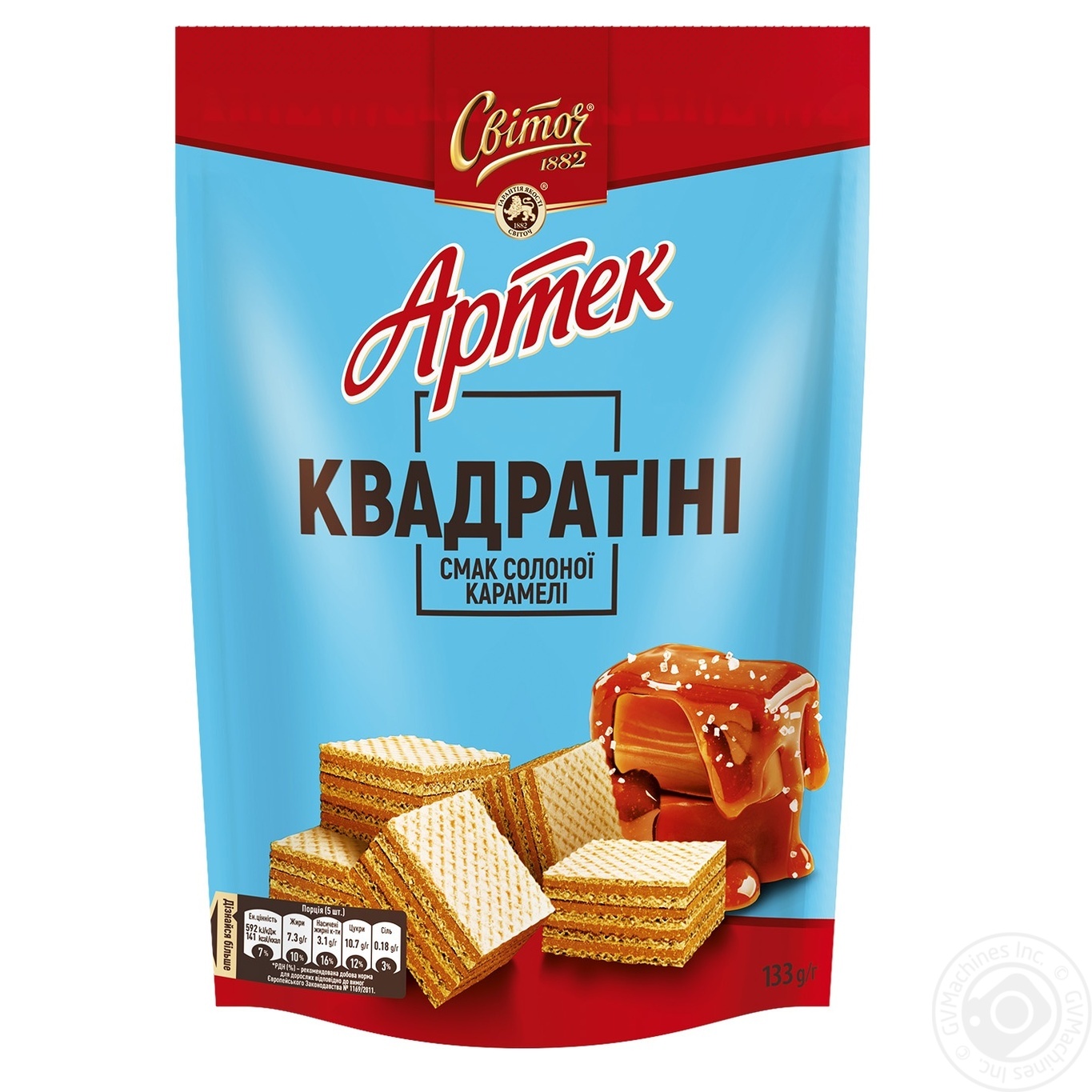

Вафли Свиточ Артек Квадратини 133г
