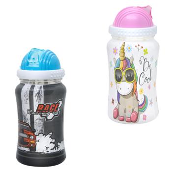 Qlux Ideas Zuzu Bottle with Straw 400ml - buy, prices for NOVUS - photo 1