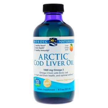 Nordic Naturals Orange Flavored Cod Liver Oil 237ml - buy, prices for Biotus - photo 1