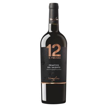 Вино Primitivo Del Salento 12 e mezzo Varvaglione красное сухое 1,5л