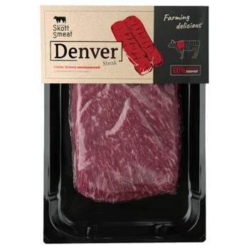 Шийно-лопаткова частина яловича Skott Smeat Denver Steak охолоджена ~500г