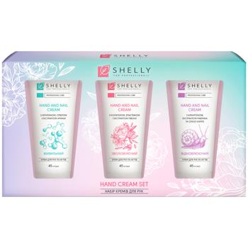 Набір кремів для рук Shelly Hand Cream Set 3штх45мл - купить, цены на Auchan - фото 2