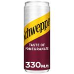 Schweppes Pomegranate Carbonated Drink 0.33l