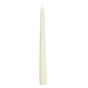 Bolsius Conical Candle 24.5х2.4cm Cream