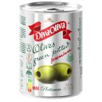 Оливки зелені Diva Oliva Міні без кісточки 300мл
