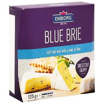 Emborg Blue Brie Cheese 60% 125g - buy, prices for - photo 3